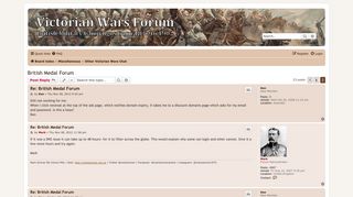 Victorian Wars Forum • View topic - British Medal Forum