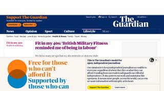 Fit in my 40s: 'British Military Fitness reminded me of being in labour ...
