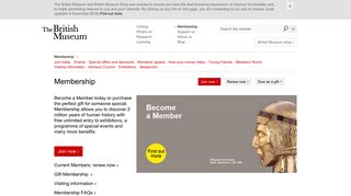 British Museum - Membership
