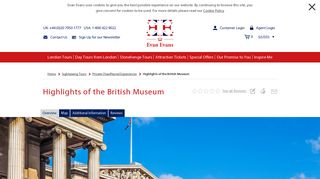 Highlights of the British Museum - Chauffeured Tours | Evan Evans ...