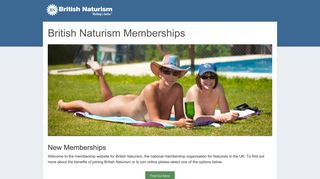 British Naturism Memberships