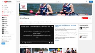 British Rowing - YouTube