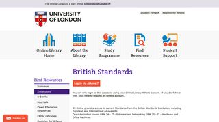 British Standards | The Online Library