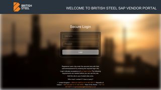 SAP Vendor Portal