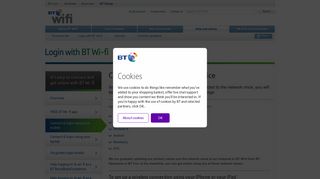 Connect & login using your mobile - BT Openzone