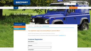 Registration - Britpart