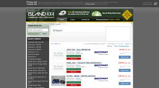 Britpart - Island 4x4 - Specialists in Land Rover and Range Rover ...