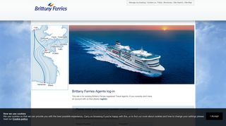 Brittany Ferries Agents log-in - Brittany Ferries