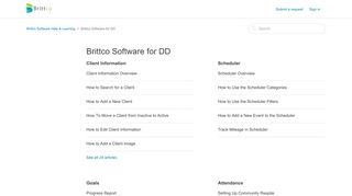 Brittco Software for DD – Brittco Software Help & Learning