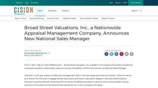 Broad Street Valuations, Inc., a Nationwide Appraisal Management ...