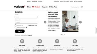Pay Bill, See Offers with My Verizon Fios Login