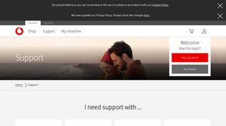 Help with bill pay, pay as you go, broadband and TV | Vodafone