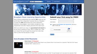 Broadjam Music Licensing Opportunities