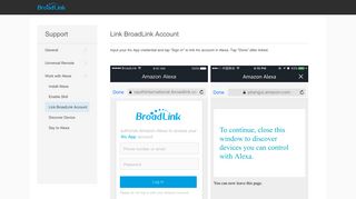 Link BroadLink Account