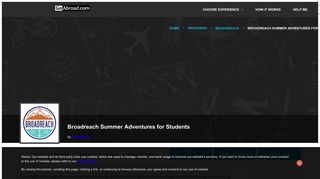 Broadreach Summer Adventures for Students | Broadreach