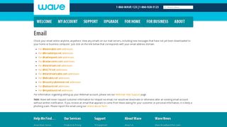 Check Email Anywhere with Webmail from Wave Broadband