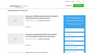 web portal - Broadview Networks