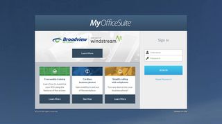 Login | MyOfficeSuite® - Broadview Networks