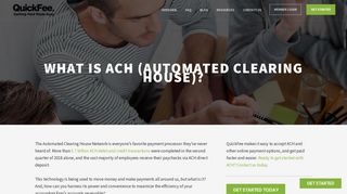 What is ACH (Automated Clearing House)? - QuickFee - Payment ...