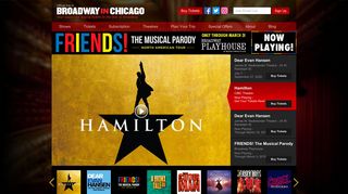 Broadway In Chicago | Musicals in Historic Chicago Theaters