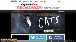 Broadway at The Paramount: Broadway Tickets | Broadway Shows ...