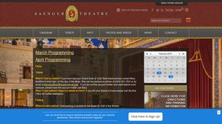 Member Page - Saenger Theatre