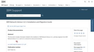 IBM Network Advisor Installation and Migration Guide