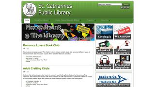 St. Catharines Public Library - Home