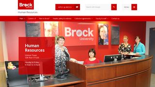 Human Resources - Brock University
