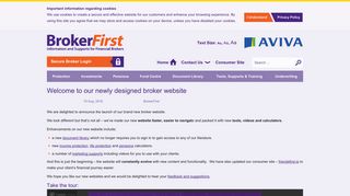 Welcome to our newly designed broker website | Friends First