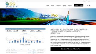 BrokerPro Freight Management Software | Infinity Software