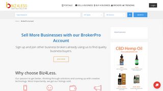 BrokerPro Account - Biz4Less