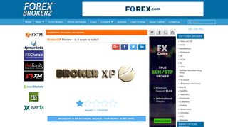 BrokerXP Review - is brokerxp.com scam or good forex broker?