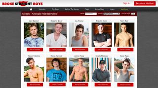 Here are all 496 Broke Straight Boy Models - BrokeStraightBoys