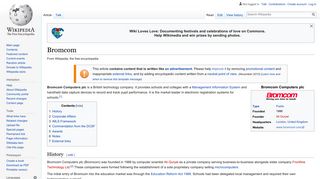 Bromcom - Wikipedia