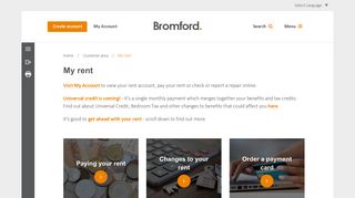My rent | Bromford