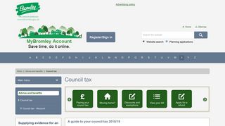 Council tax | London Borough of Bromley