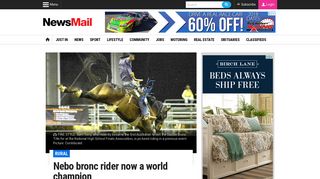 Nebo bronc rider now a world champion | News Mail