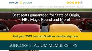 Suncorp Stadium - Membership