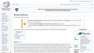 Bronto Software - Wikipedia