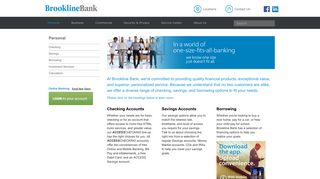 Brookline Bank - Personal