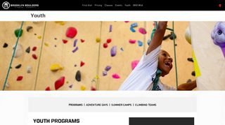 Youth Programs | Brooklyn Boulders Queensbridge
