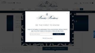 Brooks Brothers | Corporate Membership Program