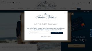 Brooks Brothers | The Brooks Card & Brooks Brothers Platinum ...