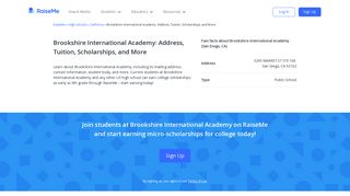 Brookshire International Academy: Location, Scholarship and Student ...
