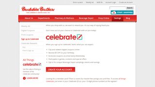 Sign up to Celebrate! | Brookshire Brothers