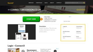 Welcome to Connect.brookson.co.uk - Login - Connect3