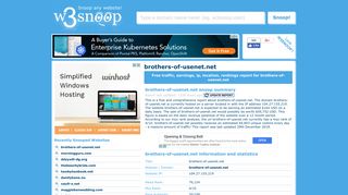 Brothers-of-usenet - Brothers-of-usenet.net