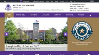 Broughton Magnet High / Homepage - Wake County Public Schools