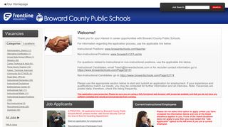 Broward County Schools - Frontline Recruitment - applitrack.com